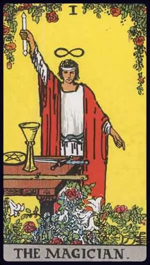 The Magician - Rider-Waite-Smith tarot card