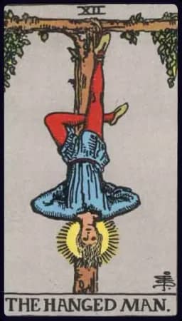 The Hanged Man - Rider-Waite-Smith tarot card