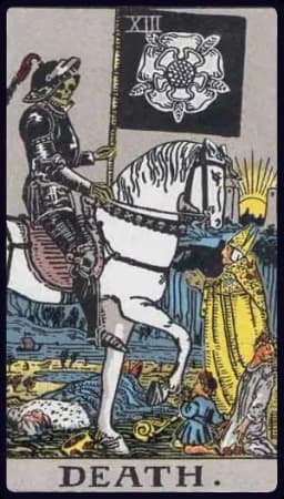 Death - Rider-Waite-Smith tarot card