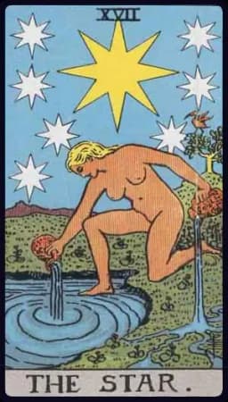 The Star - Rider-Waite-Smith tarot card