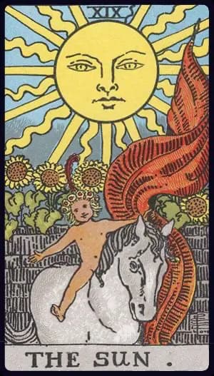 The Sun - Rider-Waite-Smith tarot card