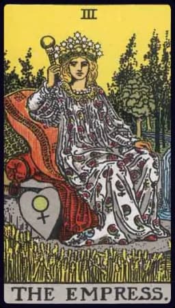 The Empress - Rider-Waite-Smith tarot card
