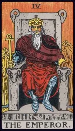 The Emperor - Rider-Waite-Smith tarot card