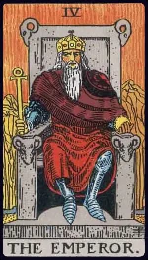 The Emperor - Rider-Waite-Smith tarot card