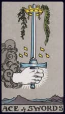 Ace of Swords - Rider-Waite-Smith